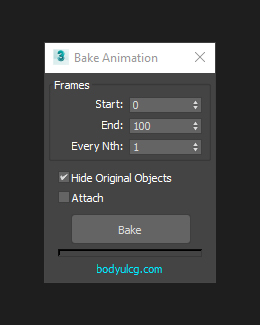 Animation | 3ds Max Scripts & | BodyulCG.com