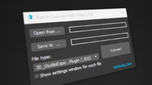 Batch Convert MAX Files