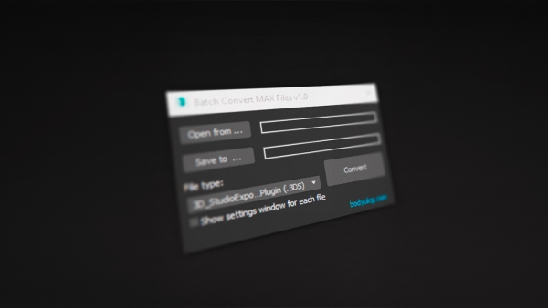 Batch Convert MAX Files – Export 3ds Max Scenes to FBX, OBJ and More ...